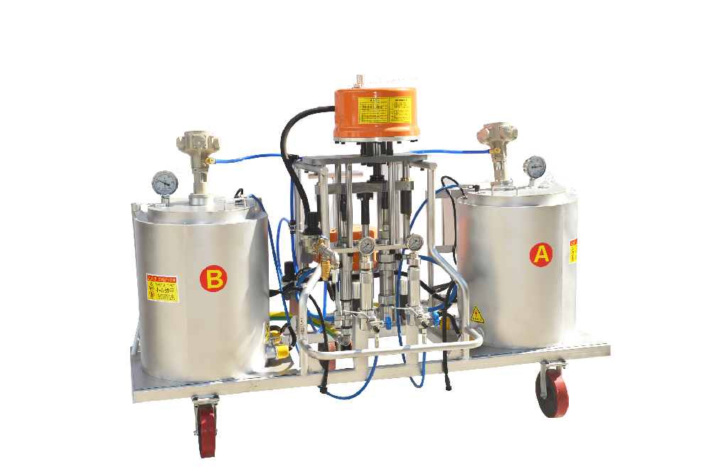 可换固定比双组份喷涂机——管道防腐喷涂